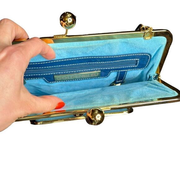 NWOT Goldenblue shoulder bag chain wallet - Picture 5 of 15